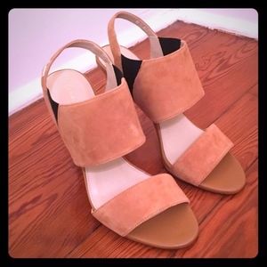 Calvin Klein Tan Safari Dress Sandal
